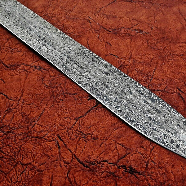 Custom handmade hand forged damascus steel viking sword near me in georgia.jpg