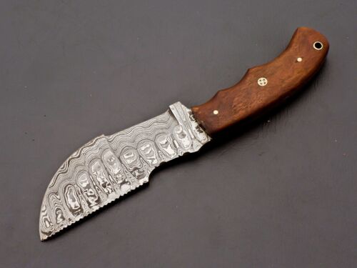 Artisan Crafted Damascus Steel Hunting Skinner Knife with Fixed Blade and Leather Sheath (3).jpg