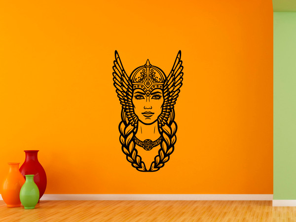 valkyrie-sticker-warrior-maiden-scandinavian-mythology