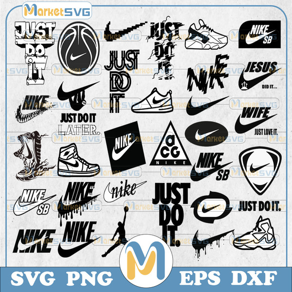 32 Files Nike Bundle svg, Just Do It svg, Logo svg, Fashion - Inspire ...