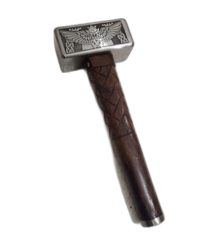 Engraved Metal Mjolnir Exquisite Viking War Hammer Replica (4).png