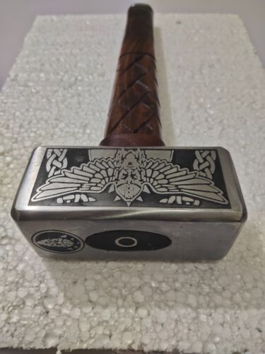 Engraved Metal Mjolnir Exquisite Viking War Hammer Replica (5).jpg