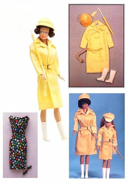 Sewing for dolls Autumn Barbie wardrobe Barbie (2).jpg