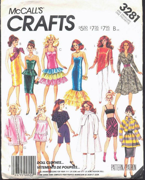 Barbie pattern McCall's 3281.jpg