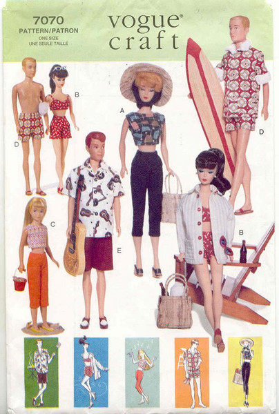Vogue 7070 barbie vintage pattern fashion doll clothes.jpg