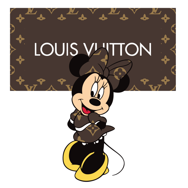 LV Mickey Mini Logo Trending Svg, LV Logo, Louis Vuitton Mickey