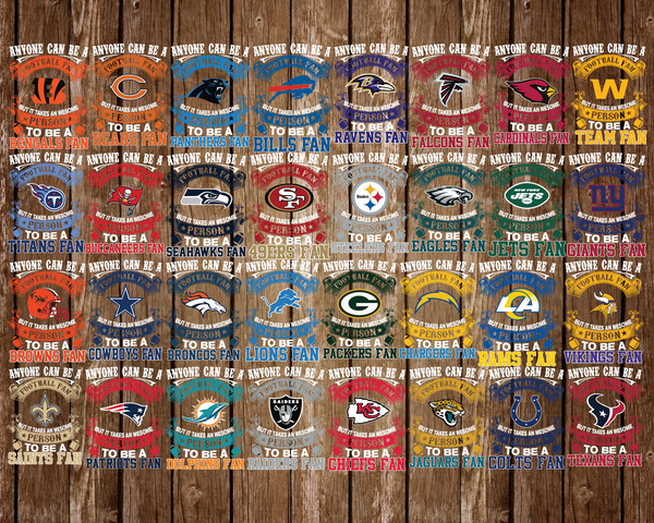 NFL23012051-Bundle Anyone Can Be A Football Fan, But it Takes an wesome person to be a... svg, eps, png dxf file 2.jpg