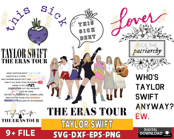 Taylor Swift svg, Swiftie The Eras Tour SVG , Eras Tour svg,.jpg