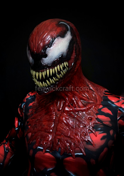 carnage silicone mask marvel venom 2