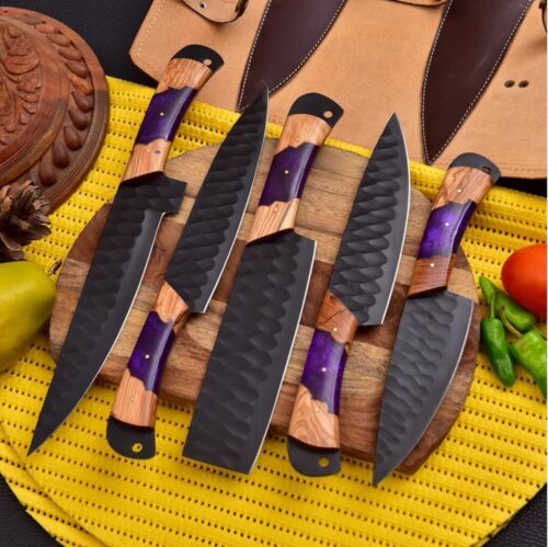 Artisanal-Culinary-Mastery The-JW-5051-Custom-Handmade-Forged-Carbon-Steel-Chef-Knife-Set (1).jpg