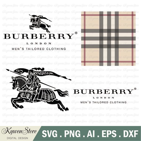Burberry Bundle Svg, Burberry Logo Svg, Burberry Svg, Brand - Inspire ...