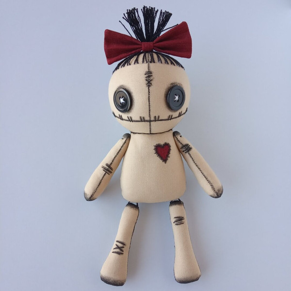 Voodoo Doll Pattern & Sewing Tutorial (in 2 sizes) - Inspire Uplift