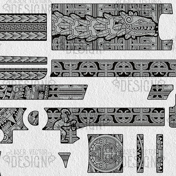 VECTOR DESIGN SIG SAUER P229 Aztec calendar 2.jpg