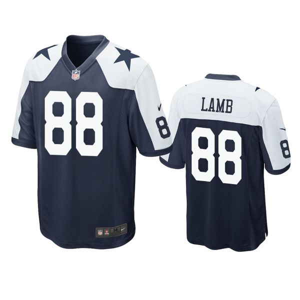 Dallas Cowboys CeeDee Lamb Navy 2020 Draft Alternate Game Je - Inspire ...