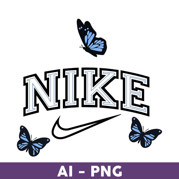 Nike Butterfly Png, Butterfly Png, Nike Png, Nike Logo Fashi Inspire Uplift