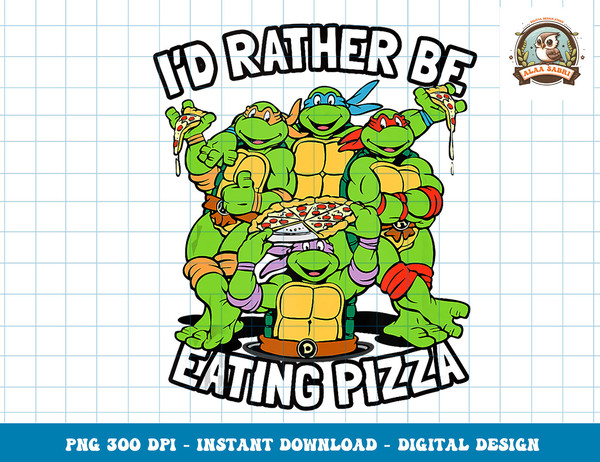 Mademark x Teenage Mutant Ninja Turtles - I'd Rather Be Eating Pizza TMNT Tank Top copy.jpg