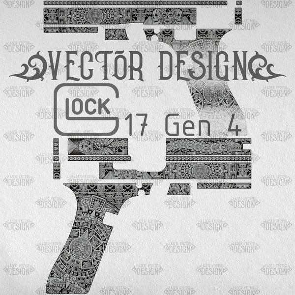 VECTOR DESIGN Glock17 gen4 Aztec calendar 1.jpg
