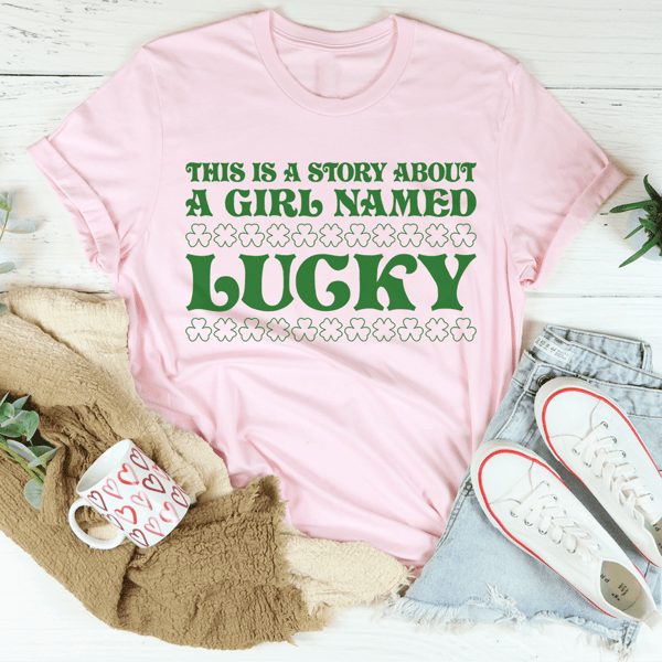 A Girl Named Lucky Tee