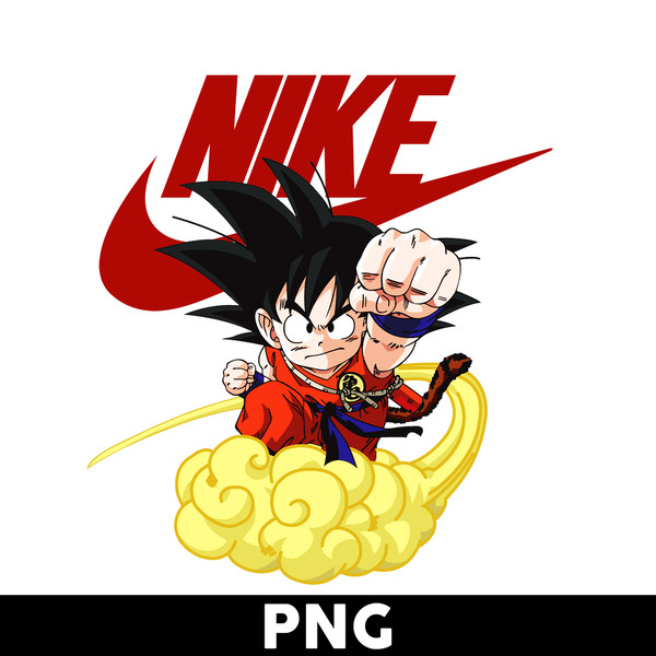 Goku Nike Png, Png, Nike Logo Png, Son Goku Png, - Inspire Uplift