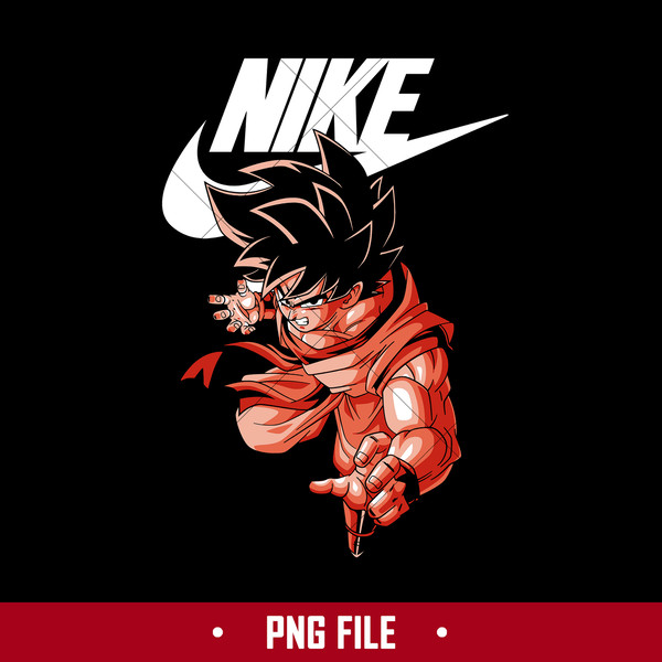 Goku Nike Png, Anime Nike Png, Goku Png, Nike Logo Png D - Inspire Uplift