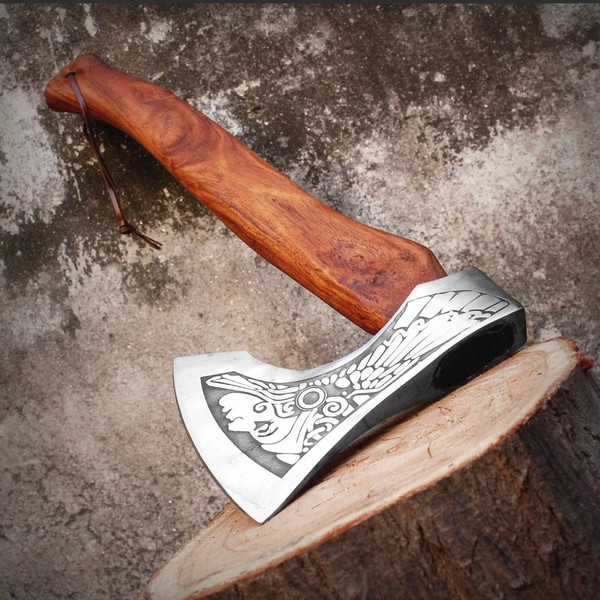 Handmade Steel Tomahawk Axe Throwing Viking Hunting.jpeg