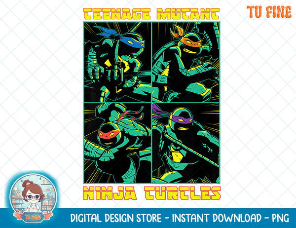 Kids Teenage Mutant Ninja Turtles Highlights & Shadows T-Shirt copy - Copy.jpg