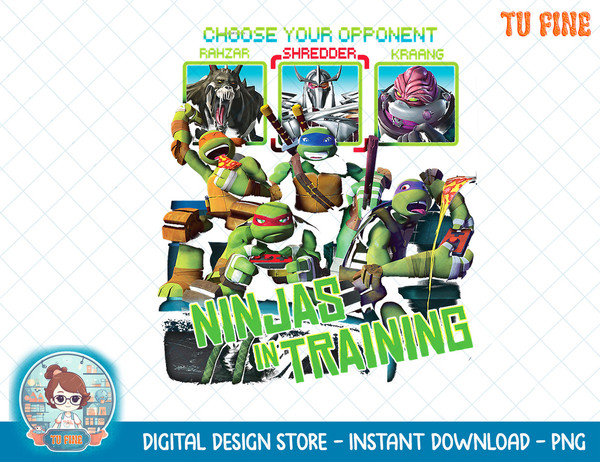 Teenage Mutant Ninja Turtles Choose Your Opponent T-Shirt copy.jpg