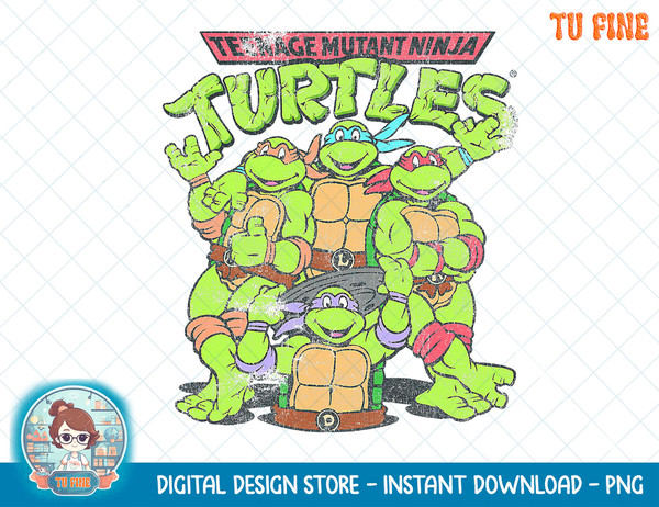 Teenage Mutant Ninja Turtles Classic Group Shot T-Shirt copy.jpg