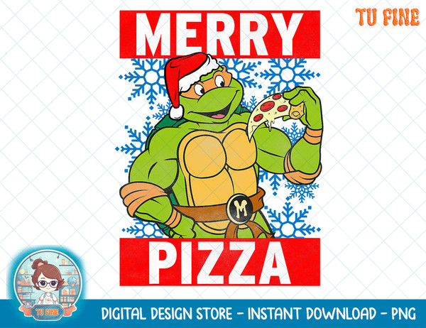 Teenage Mutant Ninja Turtles Merry Pizza Tee-Shirt copy.jpg
