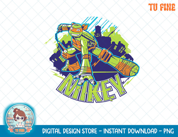 Teenage Mutant Ninja Turtles Michaelangelo Mikey H T-Shirt copy.jpg