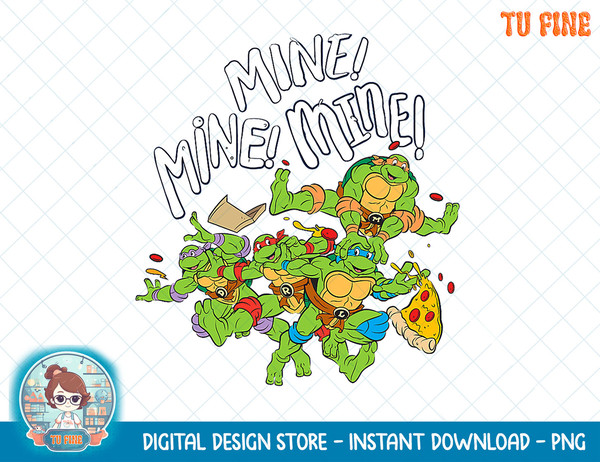 Teenage Mutant Ninja Turtles Mine! Mine! Mine! T-Shirt copy.jpg