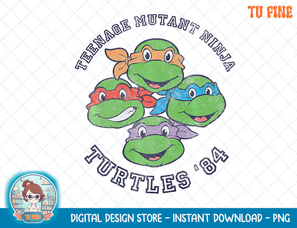 Teenage Mutant Ninja Turtles Old School 1984 Premium T-Shirt copy.jpg