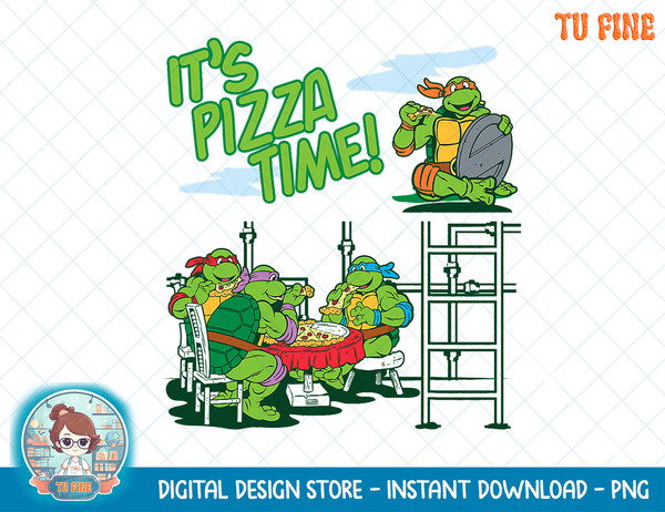 TMNT Its Pizza Time Group Shot T-Shirt copy.jpg