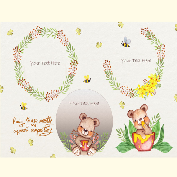 Honey Bears Watercolor Collection_ 3.jpg