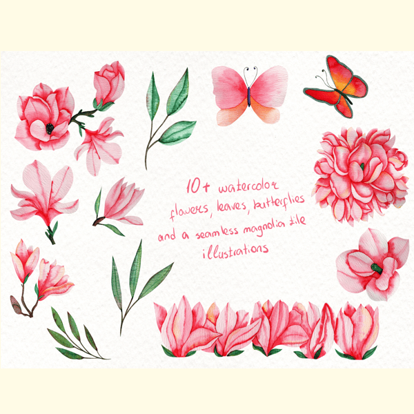 Magnolia Dream-Watercolor Illustrations_ 1.jpg