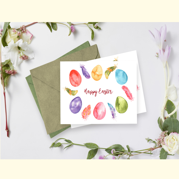 Watercolor Eggs and Feathers Set_ 2.jpg