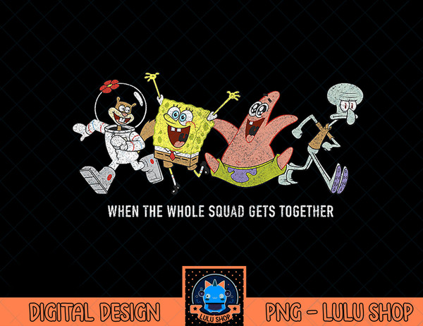 SpongeBob SquarePants Whole Squad Meme T-Shirt copy.jpg
