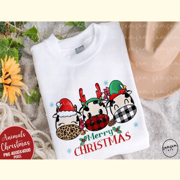 Merry Christmas Cow Sublimation_ 2.jpg