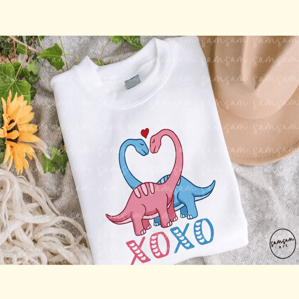 Xoxo Dinosaur Valentine PNG Sublimation_ 2.jpg