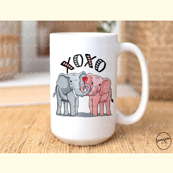 Xoxo Elephant Valentine PNG Sublimation_ 0.jpg