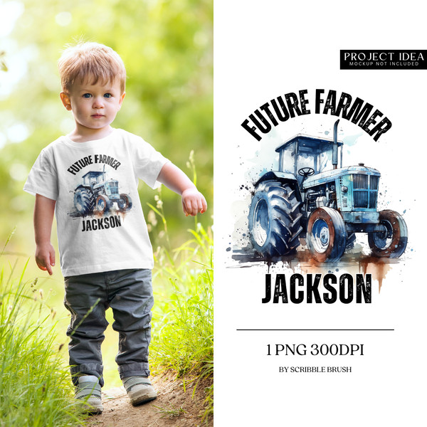Blue Tractor shirt Project idea mockup.png