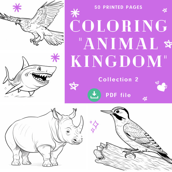 Coloring %22Animal Kingdom%22 collection 2.png