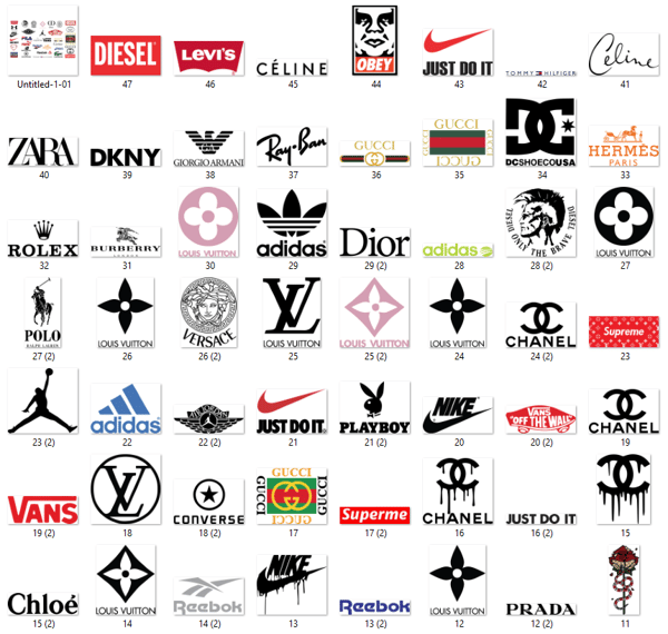 Fashion Brands Logo Bundle, Louis Vuitton SVG , Supreme Logo - Inspire  Uplift