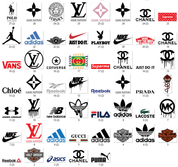 Big Bundle Famous Brand Logo Svg, File For Cricut - Inspire Uplift