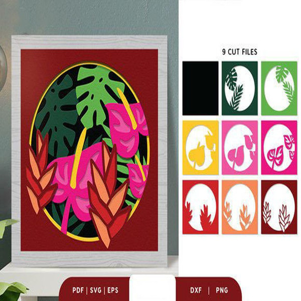1080x1080 size Tropical-Forest-3D-Light-Box-Paper-Cut-3D-SVG-67996528-2-580x386.jpg