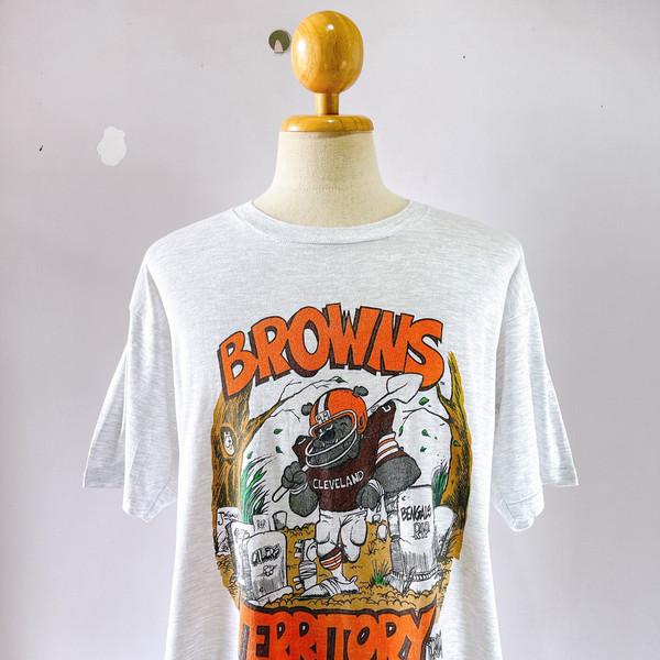 90s Cleveland Browns NFL Football Tshirt Unisex Tshirt 2 Side MSG( Contact ME) S | LindaModel