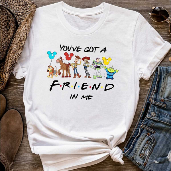 Toy Story Disney You've Got A Friend In Me Shirt, Toy Story - Inspire ...
