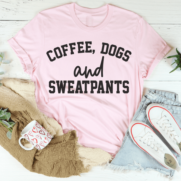 Coffee Dogs & Sweatpants Tee