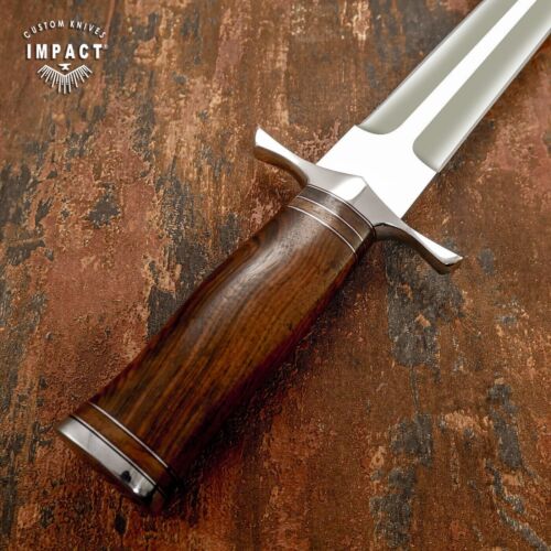 IMPACT CUTLERY RARE CUSTOM FULL TANG BOWIE KNIFE DAGGER BULL - Inspire  Uplift