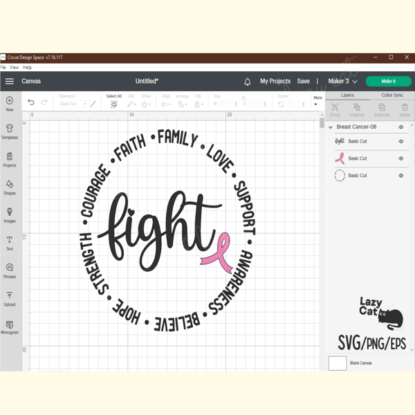 Breast Cancer Fight Quote SVG Design_ 4.png
